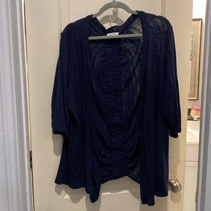 Navy Maurice’s Size 2 cardigan